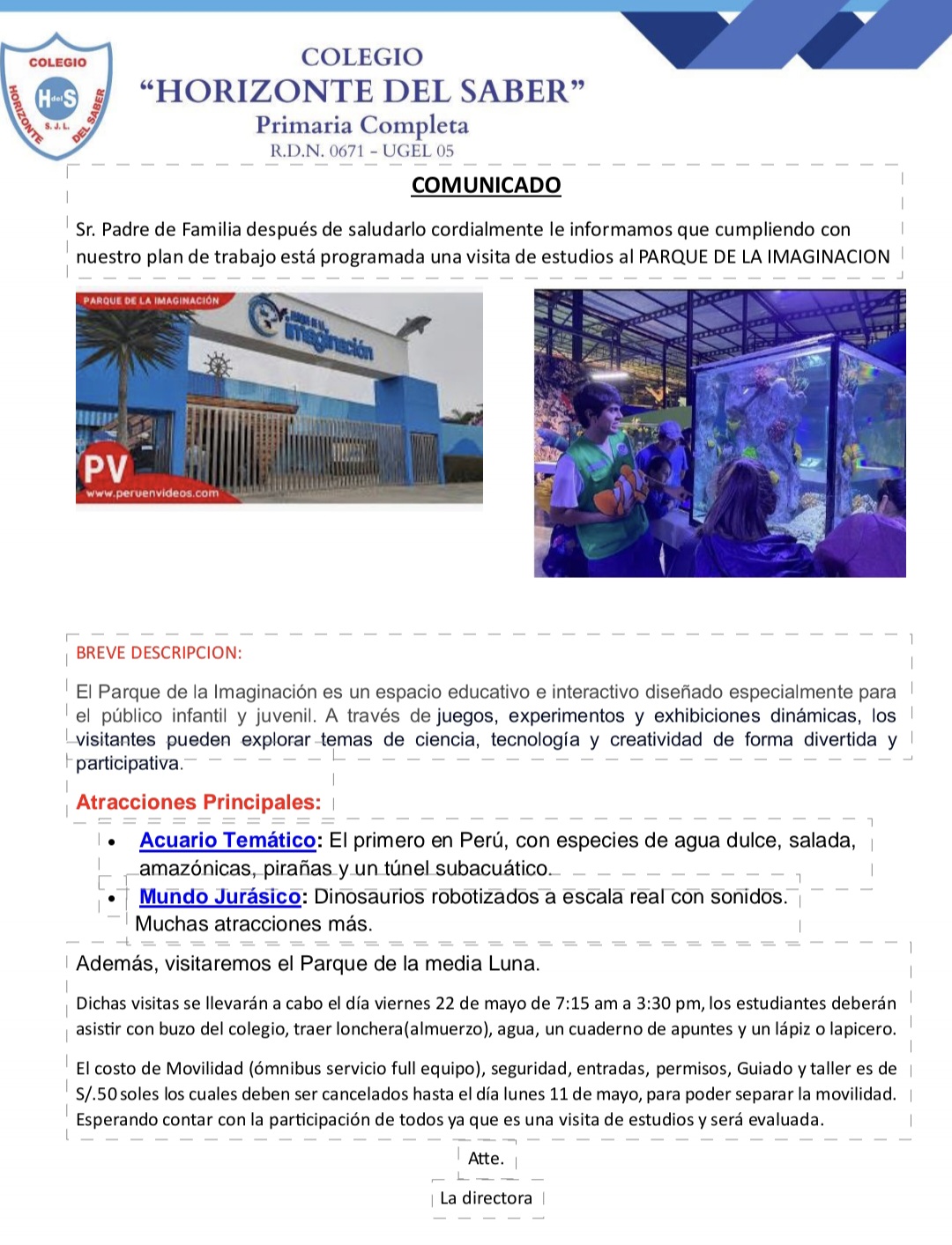Visita de Estudios
